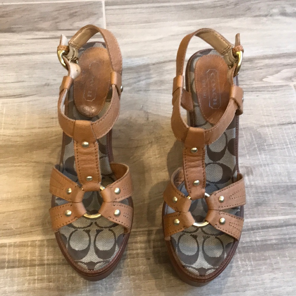 Coach wedges - Picture 2 of 4